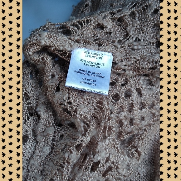 BELLDINI delicate open crochet cardigan - Picture 4 of 5